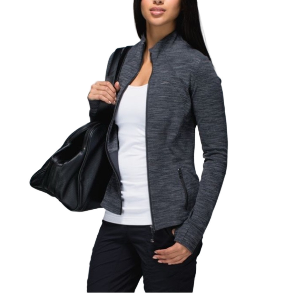 Lululemon Black Forme Jacket Size 8 - Picture 3 of 13